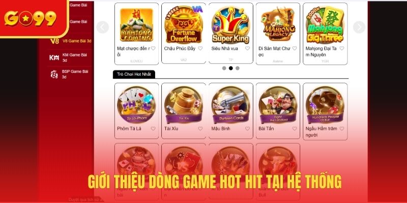 Game Bài Đổi Thưởng Go99 - Thử Sức Với Nhiều Tựa Game Hot - FEXIN
