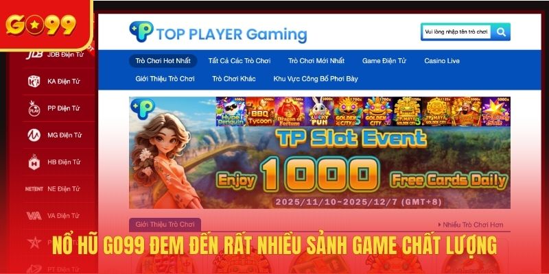 Nổ Hũ GO99 - Thế Giới Slot Với 1000+ Sản Phẩm Chất Lượng - FEXIN